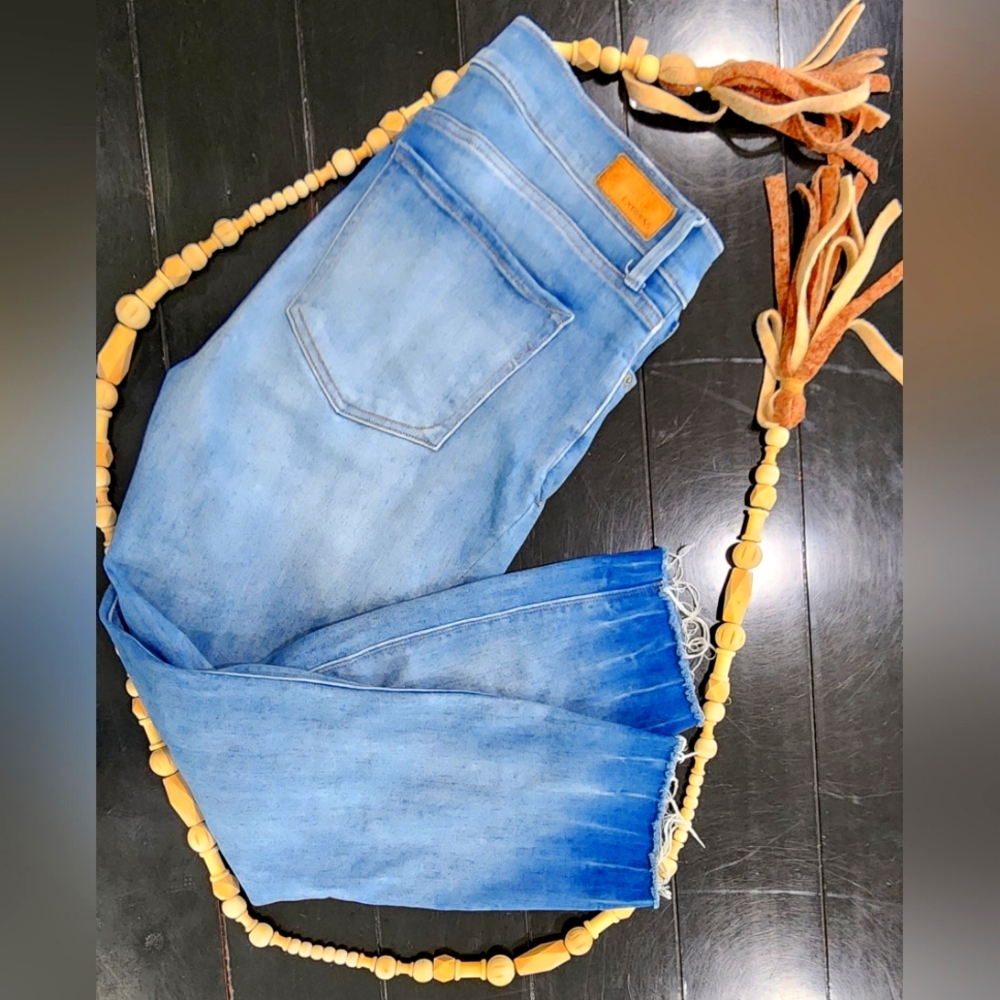 Express Jeans:12 cropped legging Mid rise stretch